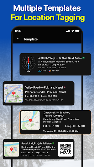 GPS Map Camera・Photo Timestamp Screenshot 3