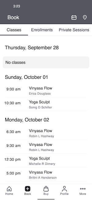 Providence Power Yoga Screenshot 1