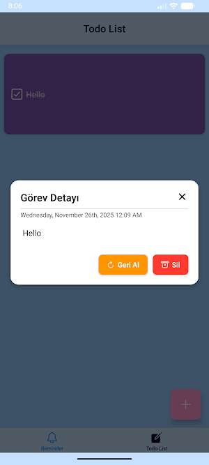 My Activities Screenshot 1
