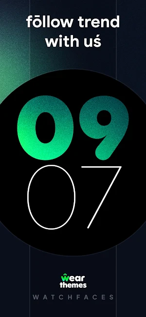 WearThemes Watch BG AOD Widget Screenshot 1