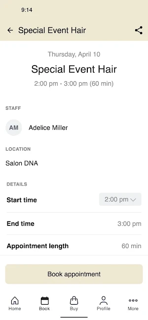 Salon DNA SF Screenshot 2