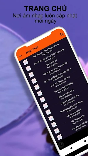 Nhạc Phật Giáo Kinh Sám Hối Screenshot 0