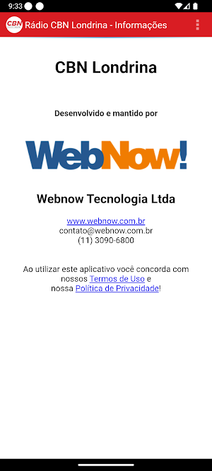 Rádio CBN Londrina Screenshot 1