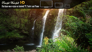Peaceful Waterfall HD Screenshot 1