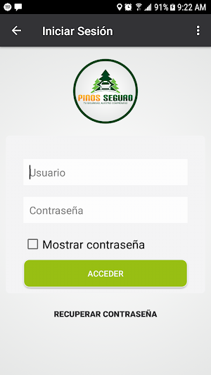 Pinos Seguro Conductor Screenshot 1