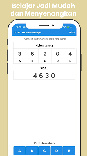 Tes Kecermatan - Latihan Polri Screenshot 1