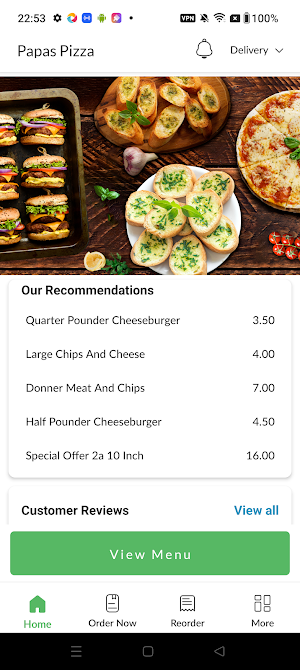 Papas Pizza Screenshot 1