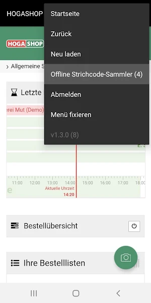 HOGASHOP – Ordering app Screenshot 1