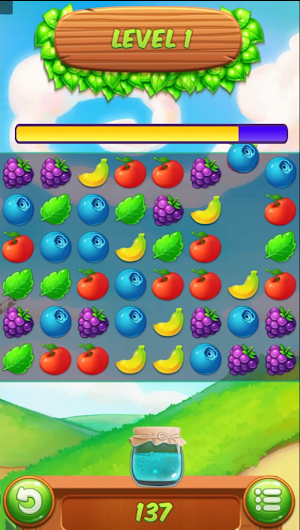Match Fruit Puzzle Game Screenshot 2