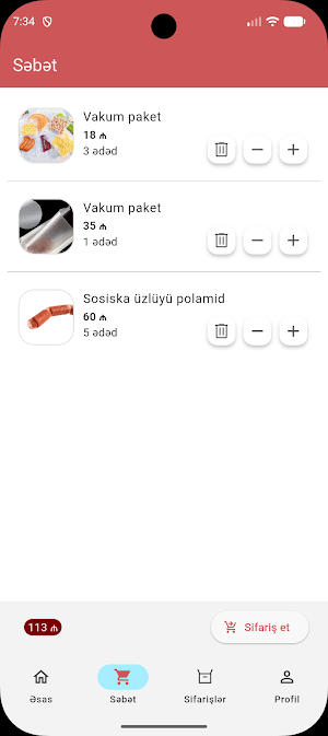 Halal kolbasa Öz əllərinizlə Screenshot 2