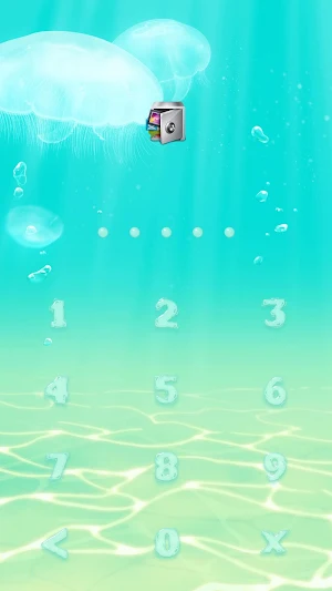 AppLock Live Theme Bubble Screenshot 1
