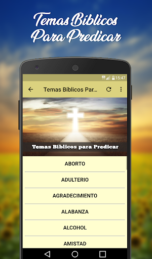 Temas Bíblicos para Predicar Screenshot 1