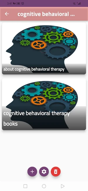 cognitive : behavioral therapy Screenshot 2