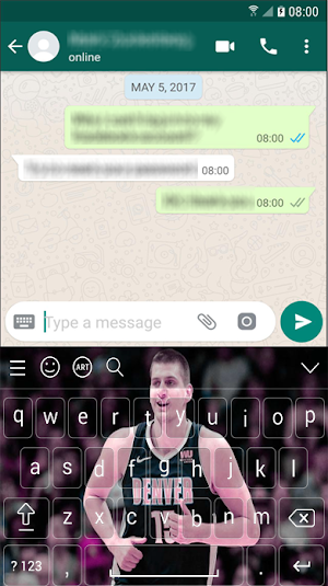 Nikola Jokic Keyboard NBA 2K21 For Lovers Screenshot 3