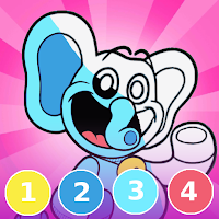 Smiling Critters Coloring Fun