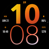 Great Orange Watch Face
