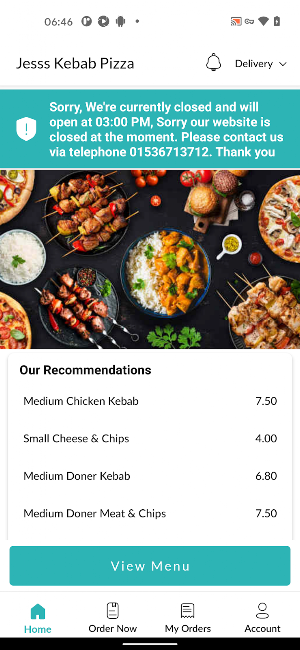 Jesss Kebab Pizza Screenshot 1
