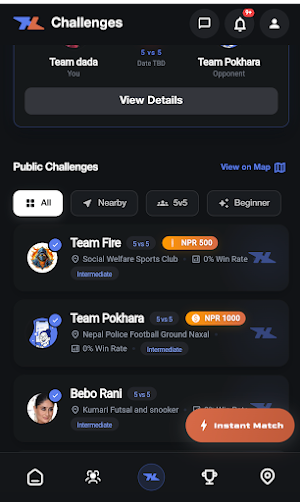 NextSportz Screenshot 2