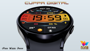 Cuppa Digital Watch Face Screenshot 2