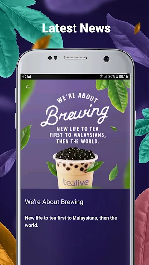 Tealive Screenshot 1