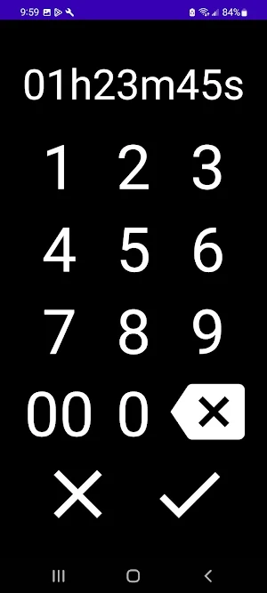 Just Clock - Large & Stays On Screenshot 3