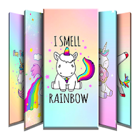 Kawaii Unicorn Wallpaper