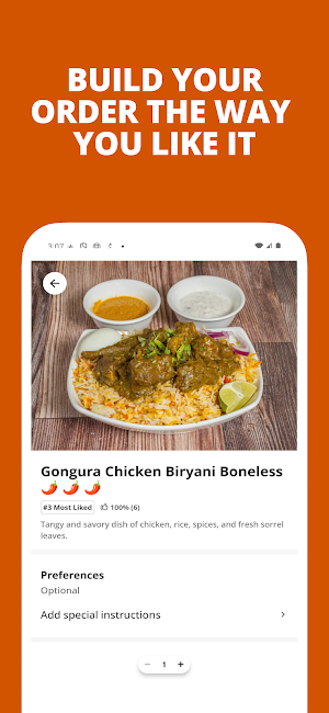Urban Biryani's Screenshot 1