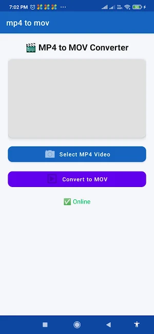 mp4 to mov converter Screenshot 2