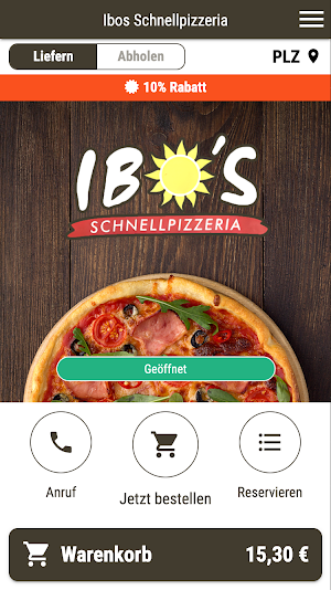 Ibos Schnellpizzeria Screenshot 0