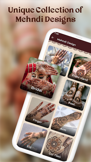 Mehndi Design 2023 - Henna App Screenshot 0