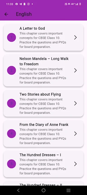 CBSE X Vision Screenshot 2