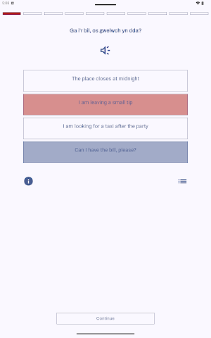 Sententia Language Input Screenshot 3