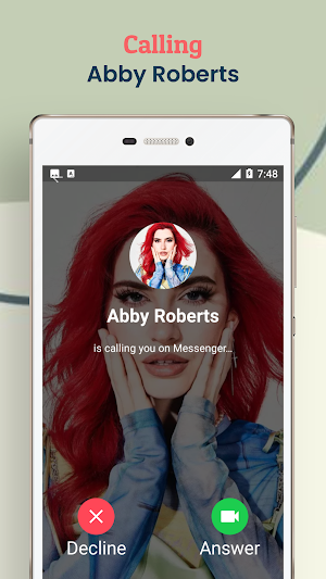 Abby Roberts Fake Call Screenshot 2