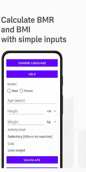 BMR & BMI Calculator / health Screenshot 2
