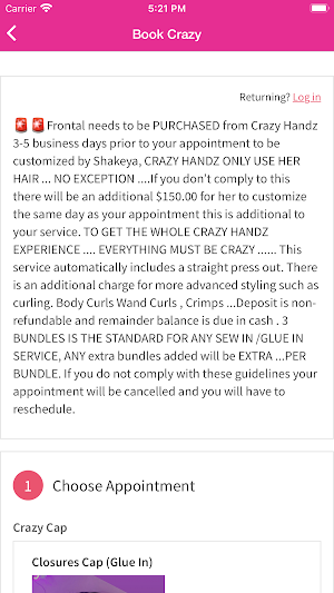 CRAZY HANDZ Screenshot 2