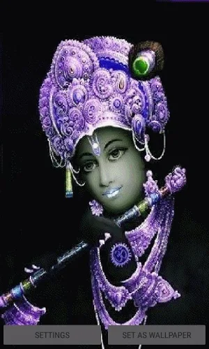 Shri Krishna Live Wallpaper Screenshot 0