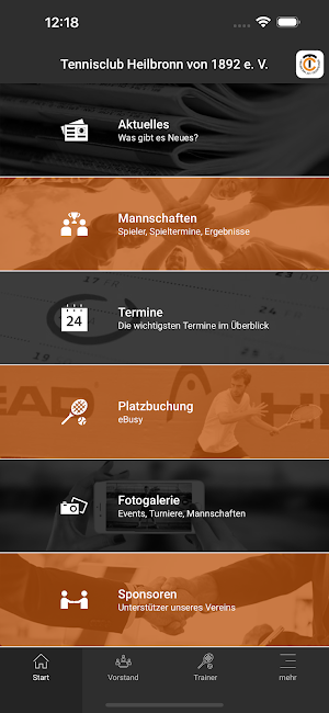 Tennisclub Heilbronn von 1892 Screenshot 0