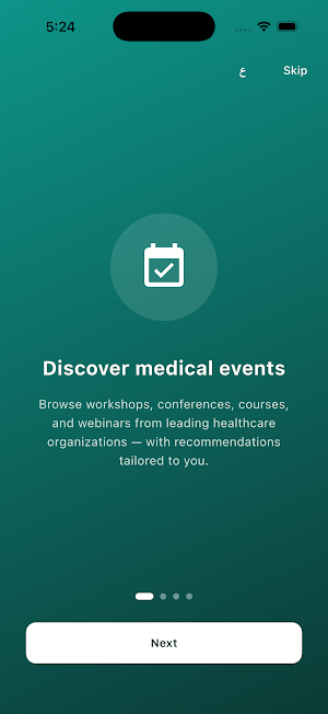 MEDVENT: Medical Events & CPD Screenshot 0