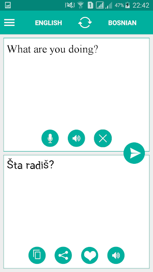 Bosnian English Translator Screenshot 0