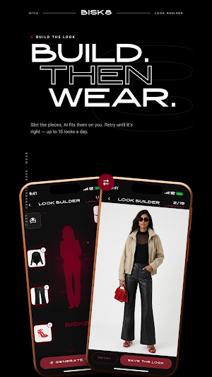 BISK8 — AI Wardrobe & Looks Screenshot 2