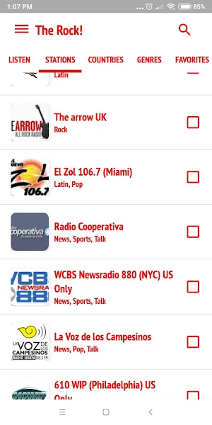 98.9 The Rock Screenshot 2