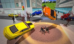 Futuristic Spider Robot Transform Battle Screenshot 0