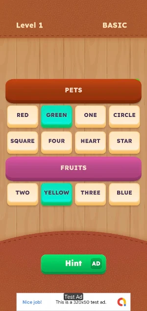 Word Bricks Screenshot 0