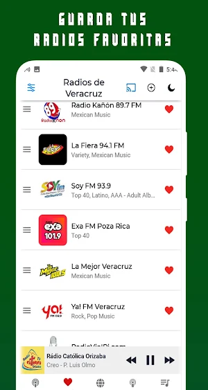 Radios de Veracruz Screenshot 1
