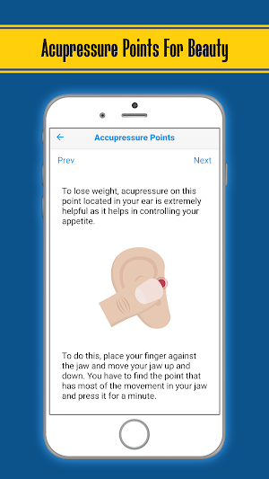 Accupressure Yoga Point Tips Screenshot 2