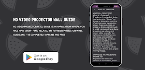 HD Video Projector Wall Guide Screenshot 1
