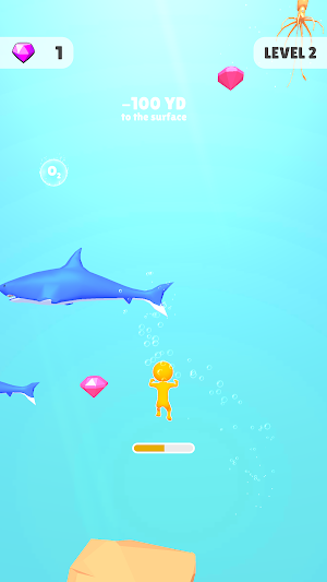 Underwater Run 3D Screenshot 1