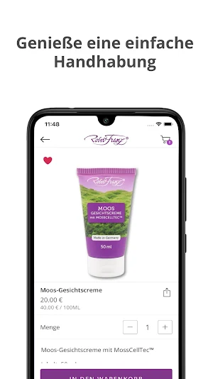 Robert Franz Shop Heimatort Screenshot 2