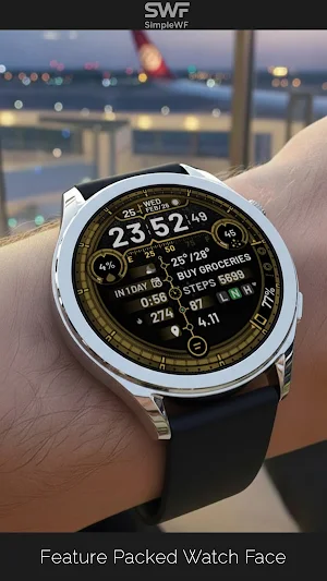 SWF DIGI 4: Gold Luxe Dash Screenshot 0