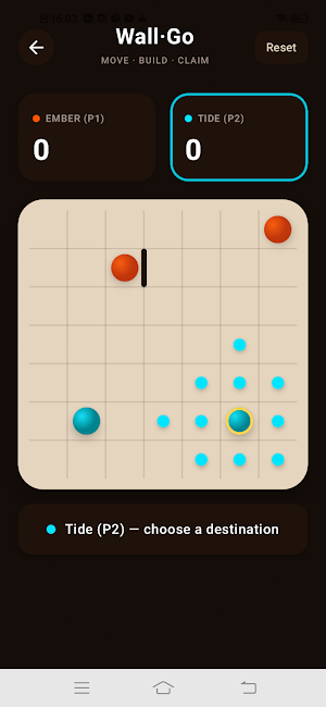 Wall Go: Strategy Board Game Screenshot 2